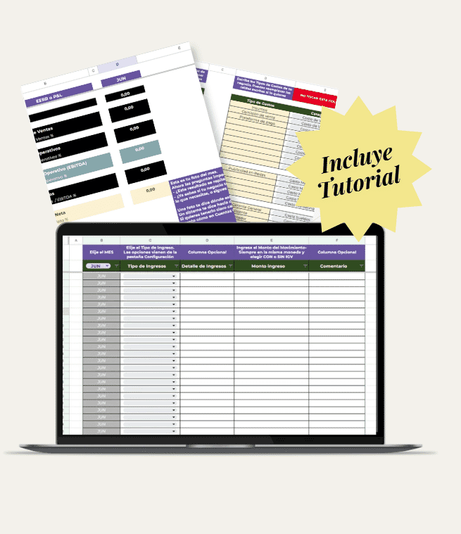 Plantilla Finanzas Simples en Google Sheets